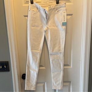 Old Navy Women's Cream Skinny Jeans